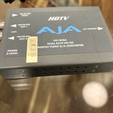 AJA HD10CEA Dual Rate HD/ Audio Video D/A Converter w/ PS
