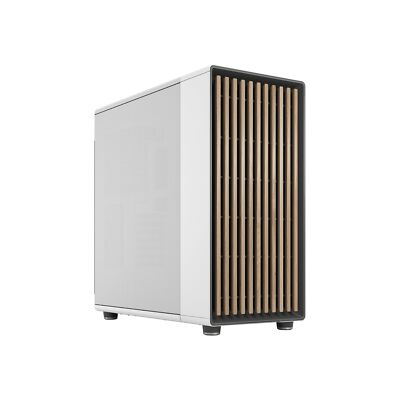 Fractal Design North XL Chalk White Mesh- three 140mm Aspect PWM fans include...