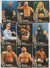 Upper Deck AEW Gold Base Card Lot - Orange Cassidy, Powerhouse Hobbs, Tay Conti
