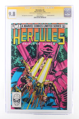 Hercules #4 - Marvel Comics 1982 CGC 9.8 SIGNED Bob Layton