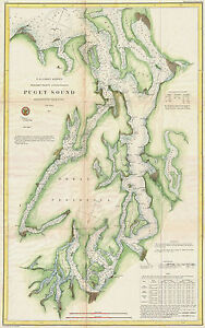 Puget Sound Navigation Chart