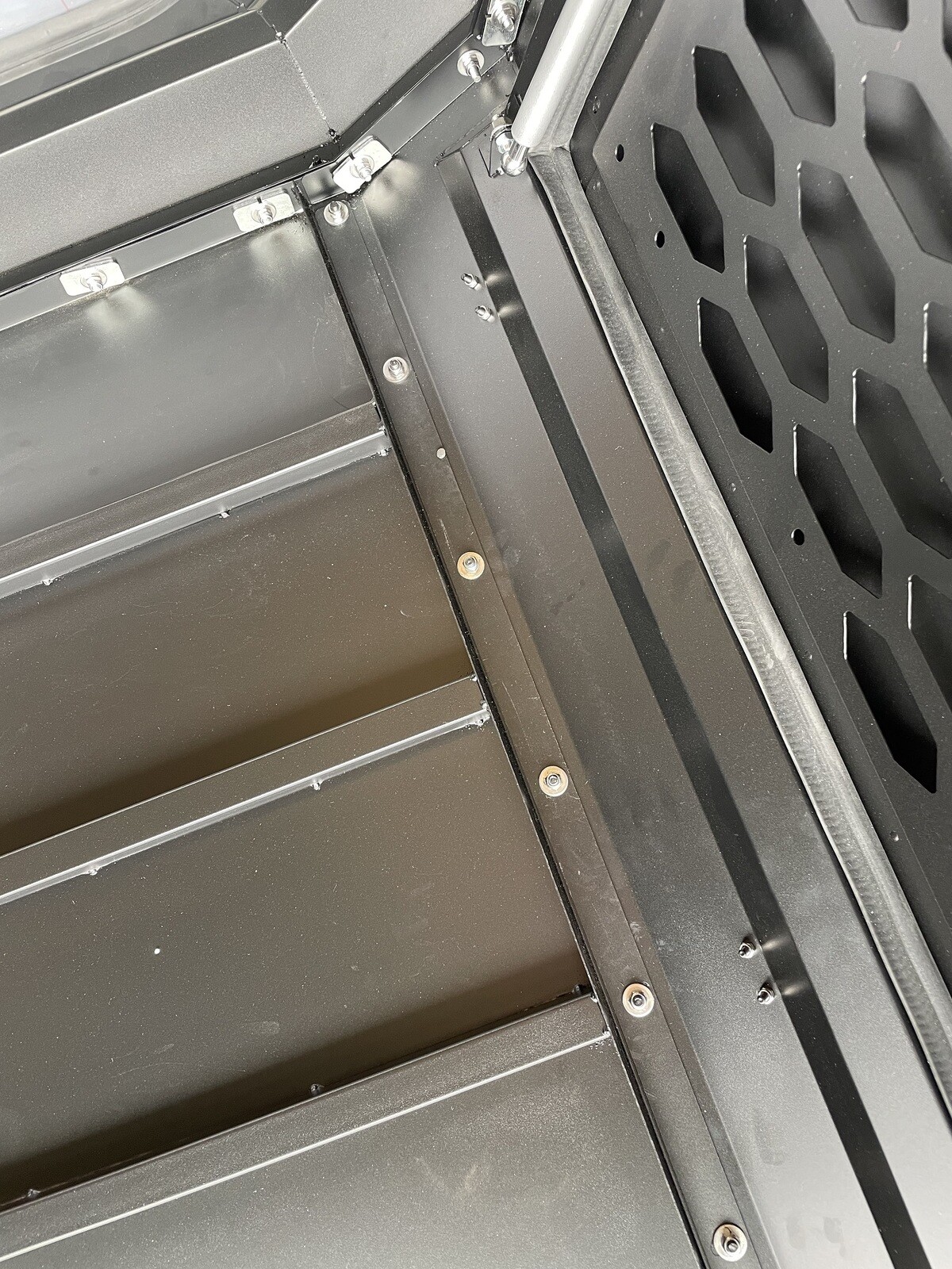 Ute Steel Canopy for Nissan Navara NP300 2015On Dual Cab Tub Heavy