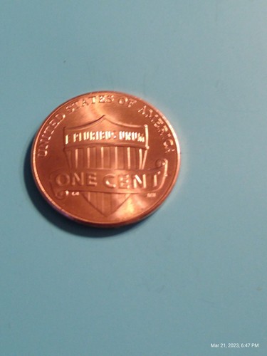 2021-P Lincoln Cent Penny"Spiked Head" Die Crack Error! - Picture 2 of 15