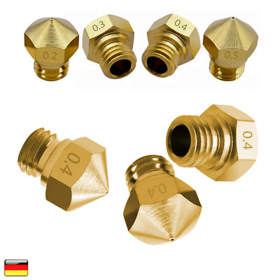 Nozzle passend für MK10 Flashforge Wanhao Dremel Düse 3DDrucker Messing Extruder