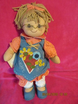 Poupée: My Doll N 49, CM 45H, Nouveau Avec Passeport, Rag Doll Made IN ...