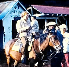 1960s Horse Riding Mountains Family Vacation 8mm Movie Film