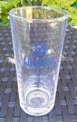 Anadolu Türkische Raki Spirituosen Werbung Bar Getränke Glas.