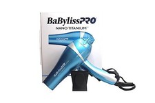 BaByliss Pro Nano Titanium Dryer BNT5548  USED .