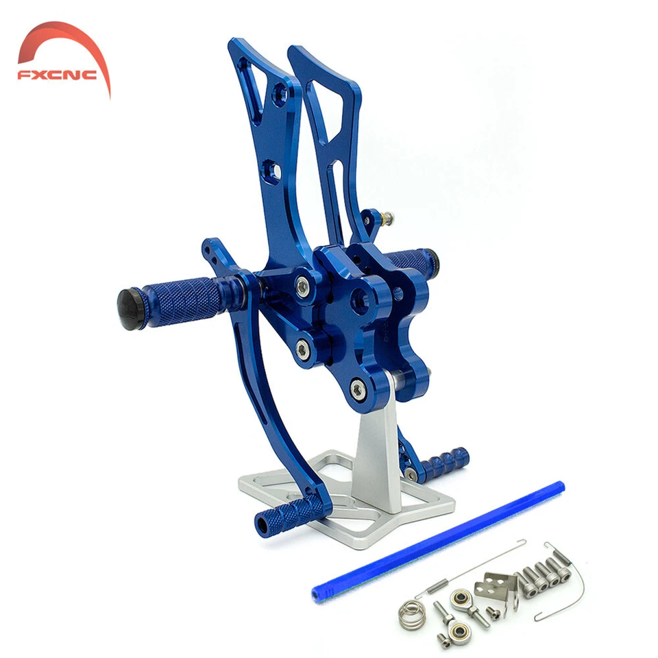 Footrest For Yamaha FZ1/FZ8 2001-2002 2003 2004 2005 CNC Rearset Foot Peg Pedals - Image 3 of 4