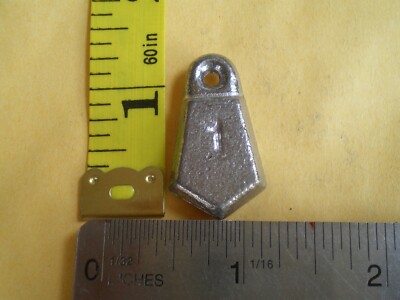 25 PCS. FLAT BANK SINKERS  1  OZ.  GOOD QUALITY FROM DO-IT MOLD