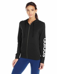 adidas essentials linear full zip hoodie