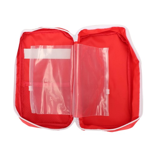 (Red)Empty First Aid Bag Waterproof Large Capacity Emergency Medicine Pouch ZMN - Picture 22 of 22
