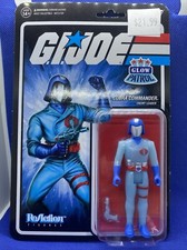 Cobra Commander Glow Patrol G.I. Joe SDCC Super 7 Reaction Figure