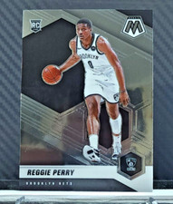 Reggie Perry 2020-21 Mosaic ROOKIE #244 - Nets RC