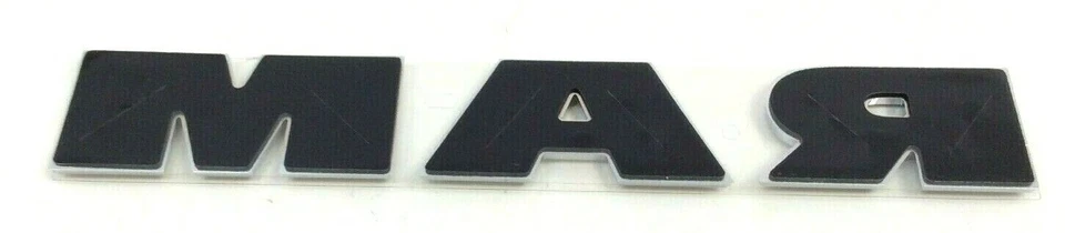 Placa de identificación cromada RAM ProMaster City 2015-2020 emblema nuevo OEM 68235558AA Foto 3 de 4