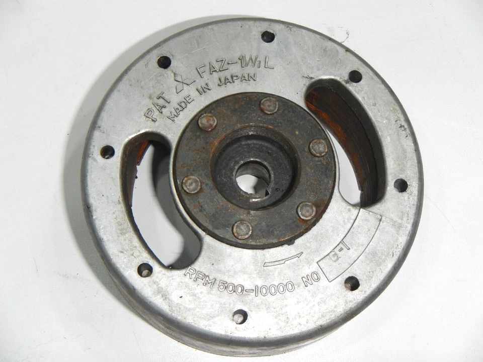 Volante Rotor Magneto 1971 1972 1973 1974 1975 Kawasaki MT1 75 KV75 Foto 2 de 4