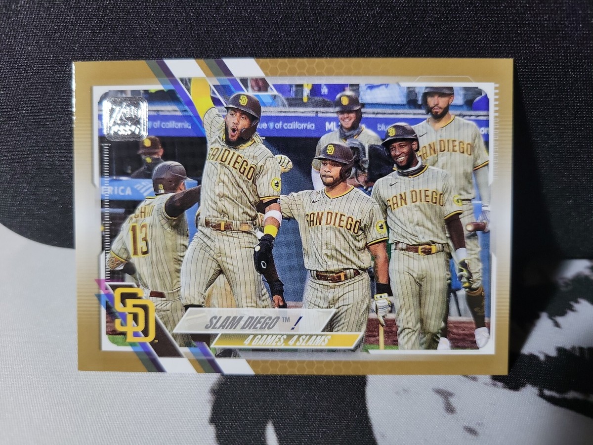 2021 Topps Series 1 Slam Diego! Fernando Tatis Jr. #323 Gold