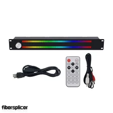 LED64X2 128-LED Music Spectrum Display Light VU Meter Voice Control&Wired Input