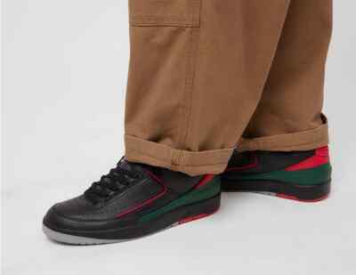 AIR JORDAN 2 RETRO LOW ブラック/レッド/グリーン Jordan 2 Retro Low Christmas GS For Sale | A Ma Maniere