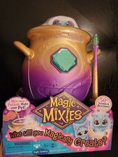 MAGIC MIXIES Magical Misting Cauldron Interactive Blue Plush TOP HOLIDAY TOY