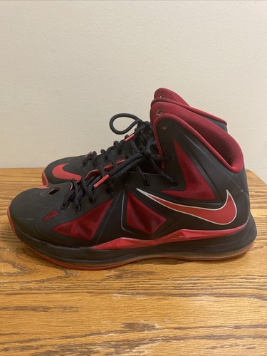 Nike Lebron X 10 Away Black University 
