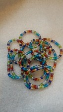 Wholesale of 12 Glass Bracelets.