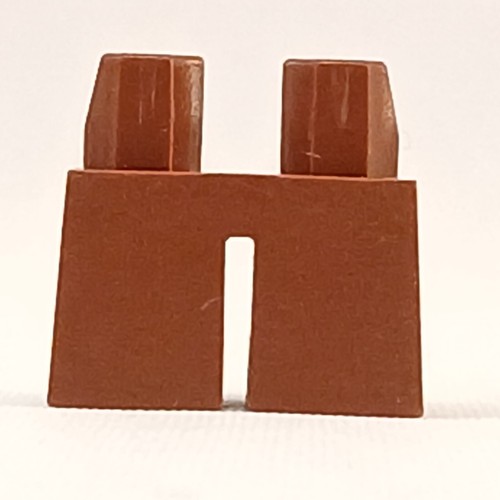 LEGO Minifigure Reddish Brown Short Legs Plain Hobbit Pants Pieces Dwarf Parts - Picture 4 of 4