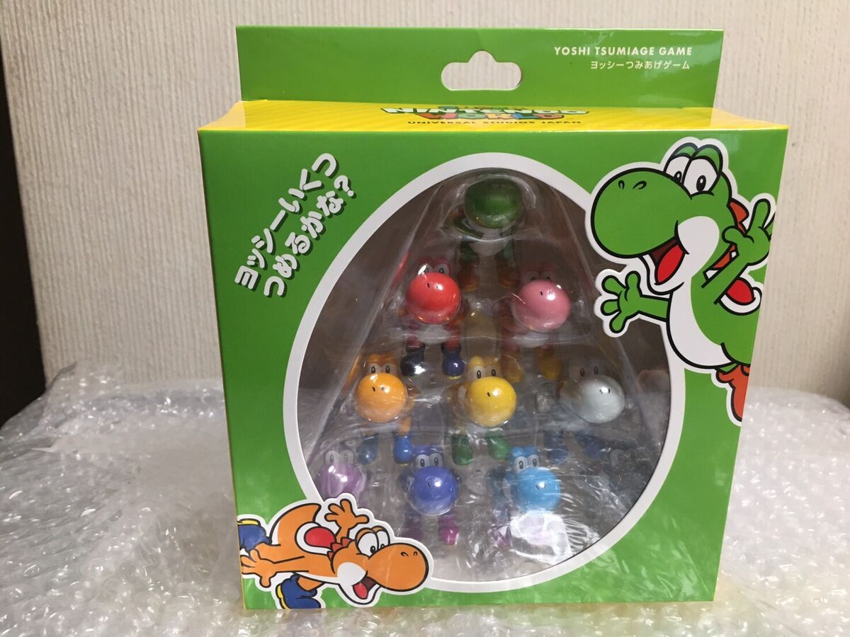 USJ YOSHI Tsumiage Stack Game Figure Puzzle Super Nintendo USJ YOSHI Tsumiage Stack Game Figure Puzzle Super Nintendo