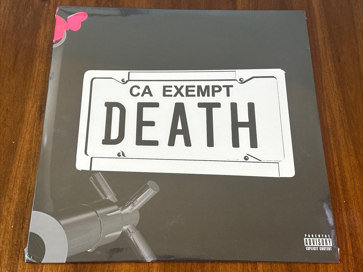 Government Plates by Death Grips Clear Vinyl Record RSD Essential