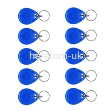 10PCS ID Key Fobs Card Proximity ID Token Tags for Door Entry Access System