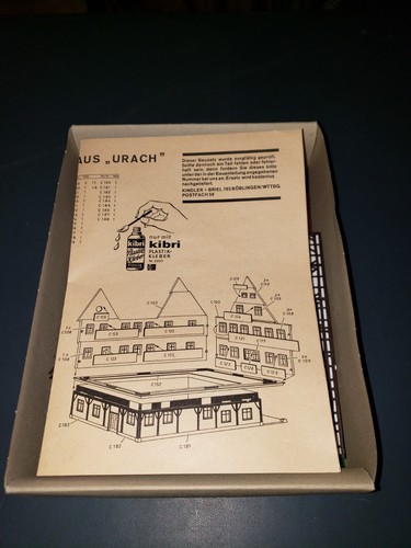 KIBRI Bausatz HO 8400 Fachwerk Rathaus Gebäude Neu Open Box Germany - Bild 7 von 14