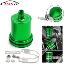 Motorcycle Clutch Brake Master Cylinder Fluid Reservoir Tank Oil Cup Green