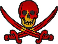 Pirate Sticker Jack Rackham Calico Flag Country VN Vietnam