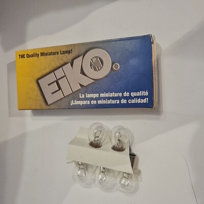 EIKO 1152 12V 21CP  BA15d S8 C6 1.36A PACK OF 5