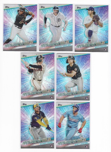 2024 Topps Update Series STARS OF MLB SMLB Complete Set (25 cards w/ Skenes RC) - Picture 6 of 7