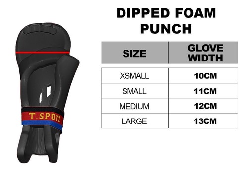 Cimac Dipped Foam Punch Mitt Adult Tag Gloves Kids Taekwondo Karate Dipped Mitts - Picture 3 of 14