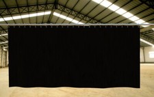 New Curtain/Stage Backdrop/Partition 15 H x 30 W, Non-FR, Custom Sizes Available