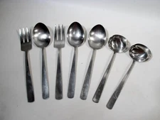 Midcentury GENSE Sweden Folke Arström FACETTE 7 Assorted Serving Pieces