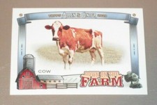 2020 Topps Allen & Ginter Down On The Farm Cow Card #DF-C