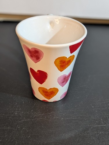 Happy Valentine's Multi-Colored Hearts Ceramic Coffee Cup Mug - Teleflora Gift - Picture 4 of 8