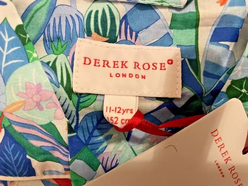 Derek Rose Kids Pyjamas Childrens 11-12yrs Lightweight Cotton New Tags RRP£150 - Picture 2 of 5