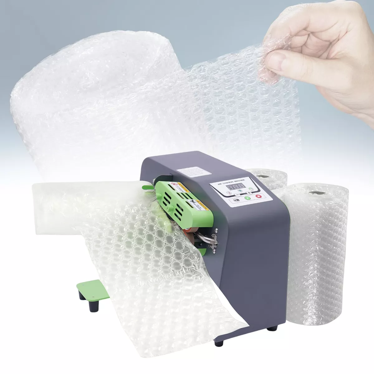 Air Cushion Films Machine Air Pillow inflator Air Bubble Bags Wrap Maker  Machine
