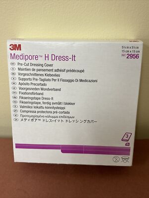 3M Medipore H Dress-It Pre-Cut Dressing. 2956. 15cm x 15cm (5 7/8" x 5 7/8. | eBay 3M Medipore H Dress-It Pre-Cut Dressing. 2956. 15cm x 15cm (5 7/8" x 5 7/8. | eBay