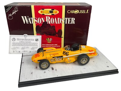 CAROUSEL #4407 WATSON ROADSTER 1964 Indianapolis 500 #86 Johnny Rutherford #