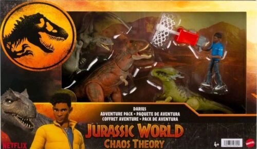 Jurassic World: Chaos Theory Darius Adventure Figure Pack 🆕 - Picture 3 of 4