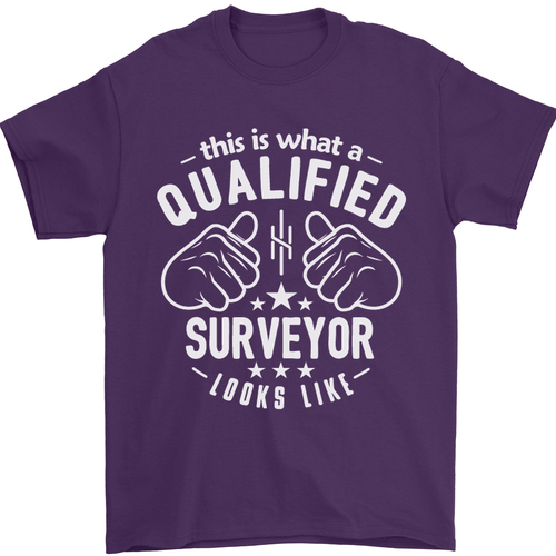 Un Qualified Topógrafo Looks Like Hombre Camiseta 100% Algodón - Imagen 65 de 102
