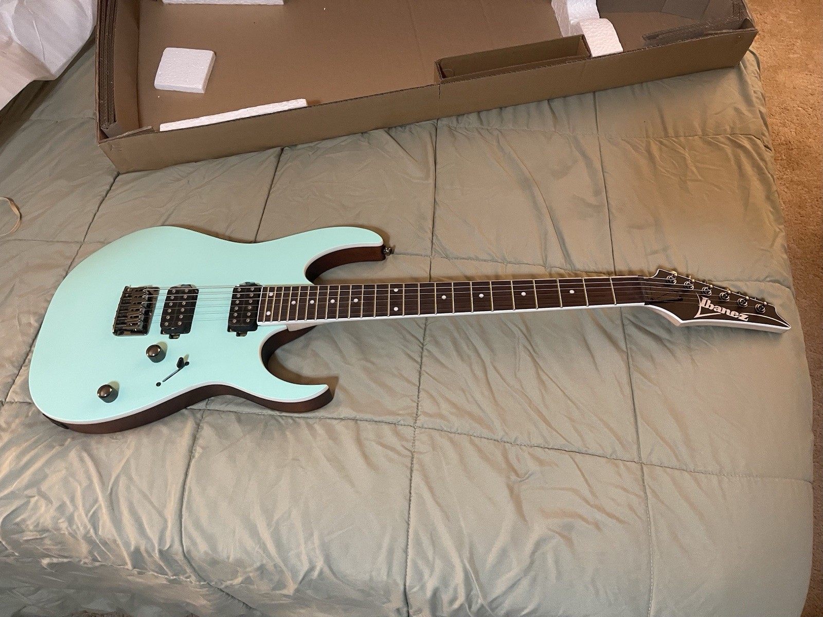 Ibanez RG421S Electric Guitar Sea Shore Matte -Brand New- -Never Played-