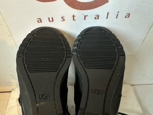 Ugg Janney Black Leather Boots Size UK 4.5 EU 37 - Picture 16 of 17