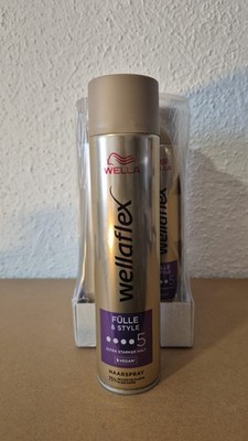 6x 250ml Wellaflex Haarspray Fülle & Style Ultra Starker Halt Styling Haarlack