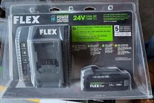 FLEX FX0411-1F 24V 3.5 Ah Stacked Lithium-Ion Starter Kit - NIP